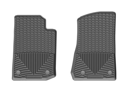 WeatherTech All-Weather Front Floor Mats (Black): Jeep Wrangler (18-25) & Gladiator (20-25)