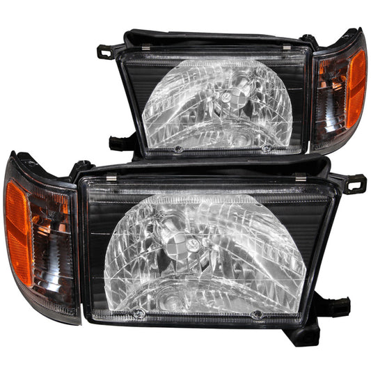 ANZO Crystal Headlight Set Black | Toyota 4Runner (99-02) (111077)