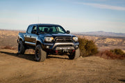 Body Armor 4x4 12-15 Toyota Tacoma HiLine Front Winch Bumper | Toyota Tacoma (12-15) (TC-19340) Bumpers, Grilles & Guards offroad accessory | Iron Ridge Offroad