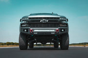 Body Armor 4x4 Ambush Front Bumper | Chevrolet Silverado 1500 (19-26) (GM-19344) Bumpers, Grilles & Guards offroad accessory | Iron Ridge Offroad
