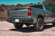 Body Armor 4x4 Ambush Rear Bumper | Chevrolet Silverado 1500 (19-26) (GM-2966) Bumpers, Grilles & Guards offroad accessory | Iron Ridge Offroad