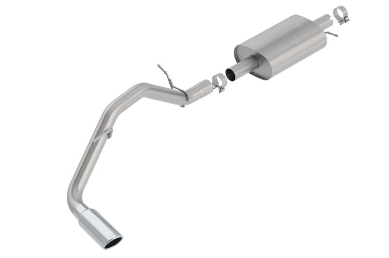 Borla 19 - 23 Ford Ranger 2.3L 2/4WD S - Type Single Side Exit Catback Exhaust Exhaust offroad accessory | Iron Ridge Offroad