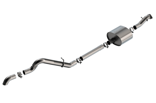 Borla 21 - 25 Ford Bronco 2.7L 2DR/4DR T - 304 Stainless Steel Cat - Back S - Type Exhaust - Brushed Exhaust offroad accessory | Iron Ridge Offroad