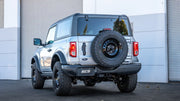 Borla 21 - 25 Ford Bronco 2.7L 2DR/4DR T - 304 Stainless Steel Cat - Back Touring Exhaust - Brushed Exhaust offroad accessory | Iron Ridge Offroad