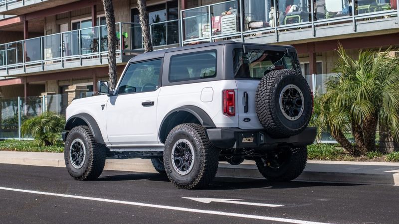 Borla 21 - 25 Ford Bronco 2.7L V6 4WD ATAK Axle Back Exhaust w/ Bright Chrome Tips Exhaust offroad accessory | Iron Ridge Offroad