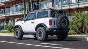 Borla 21 - 25 Ford Bronco 2.7L V6 4WD ATAK Axle Back Exhaust w/ Bright Chrome Tips Exhaust offroad accessory | Iron Ridge Offroad