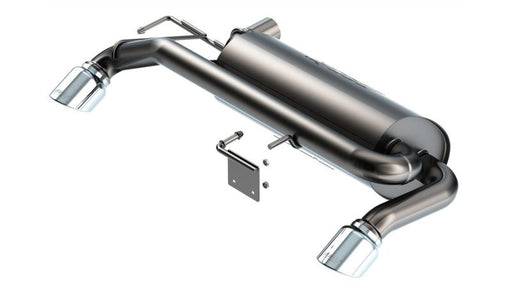 Borla 21 - 25 Ford Bronco 2.7L V6 4WD ATAK Axle Back Exhaust w/ Bright Chrome Tips Exhaust offroad accessory | Iron Ridge Offroad