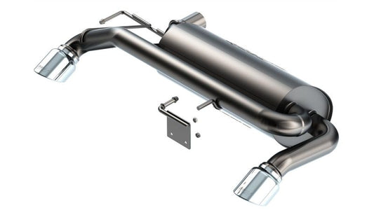 Borla 21 - 25 Ford Bronco 2.7L V6 4WD S - Type Axle Back Exhaust w/ Bright Chrome Tips Exhaust offroad accessory | Iron Ridge Offroad