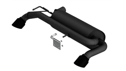 Borla 21 - 25 Ford Bronco 2.7L V6 4WD Touring Axle Back Exhaust w/ Black Coated Tips Exhaust offroad accessory | Iron Ridge Offroad