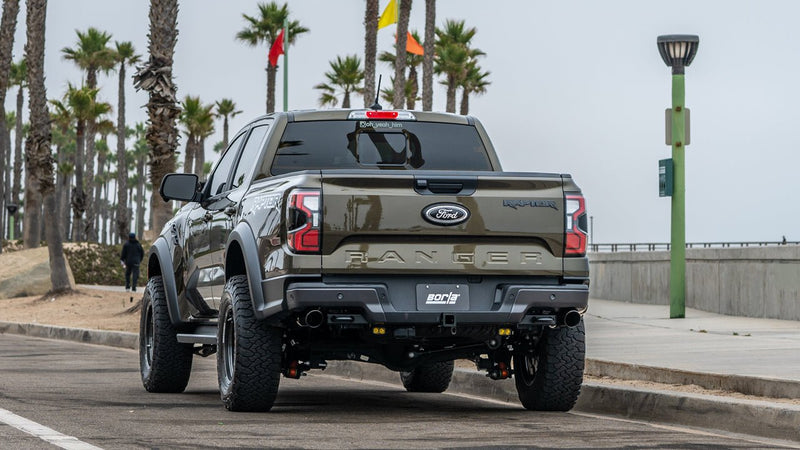 Borla ATAK Mid-Section Exhaust System w/ Active Exhaust Valves | Ford Ranger Raptor 3.0L (24-26) (60742) Exhaust, Mufflers & Tips offroad accessory | Iron Ridge Offroad