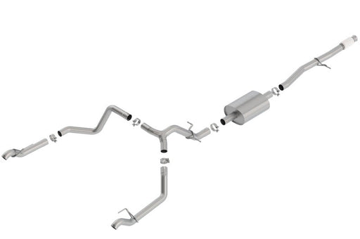 Borla Cat-Back Exhaust System - S-Type | Multiple Fitments (140769) Exhaust, Mufflers & Tips offroad accessory | Iron Ridge Offroad