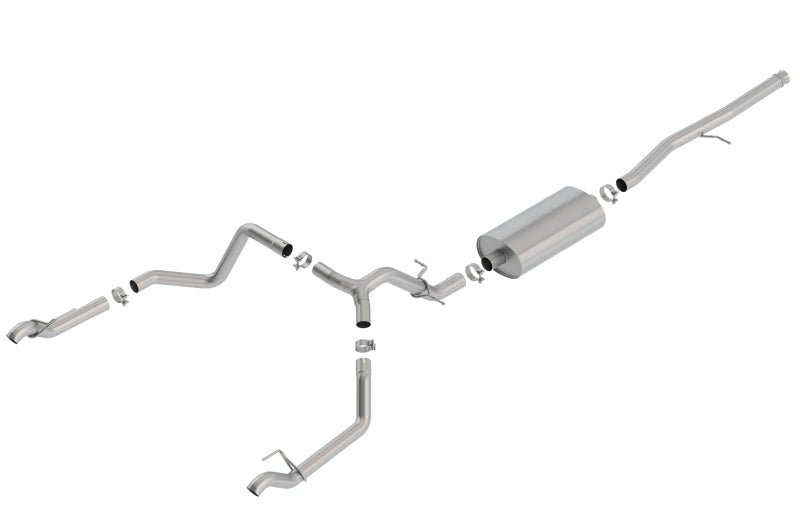 Borla Cat-Back Exhaust System - Touring | Multiple Fitments (140767) Exhaust, Mufflers & Tips offroad accessory | Iron Ridge Offroad