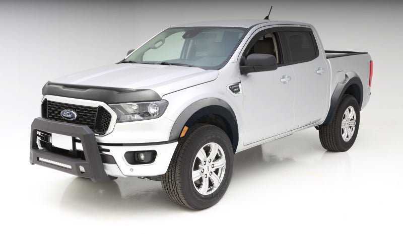 Bushwacker 2019 Ford Ranger Supercrew Extend - A - Fender Style Flares 4pc - Black Fender Flares & Trim offroad accessory | Iron Ridge Offroad