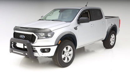 Bushwacker 2019 Ford Ranger Supercrew Extend - A - Fender Style Flares 4pc - Black Fender Flares & Trim offroad accessory | Iron Ridge Offroad