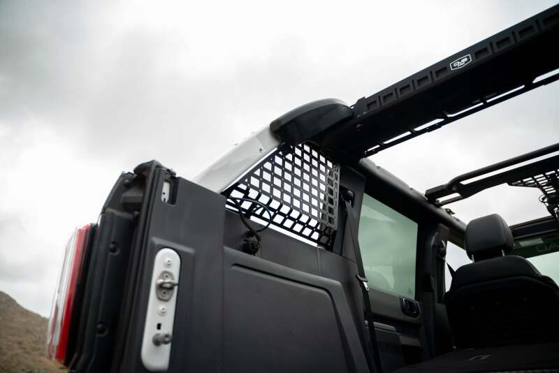 DV8 21+ Ford Bronco Pocketed Rear Window Molle Panels | Ford Bronco (21-26) (MPBR-08)
