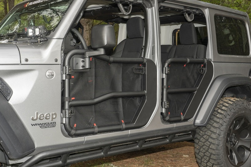 Rugged Ridge Fortis Tube Door Covers | Jeep Wrangler JL/JT (18-25/20-25) (13579.54)