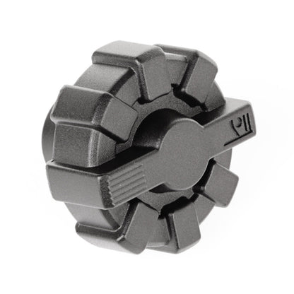 Rugged Ridge Black Elite Aluminum Fuel Cap | Jeep Gladiator JT (20-25) / Wrangler JK/JL (07-25)