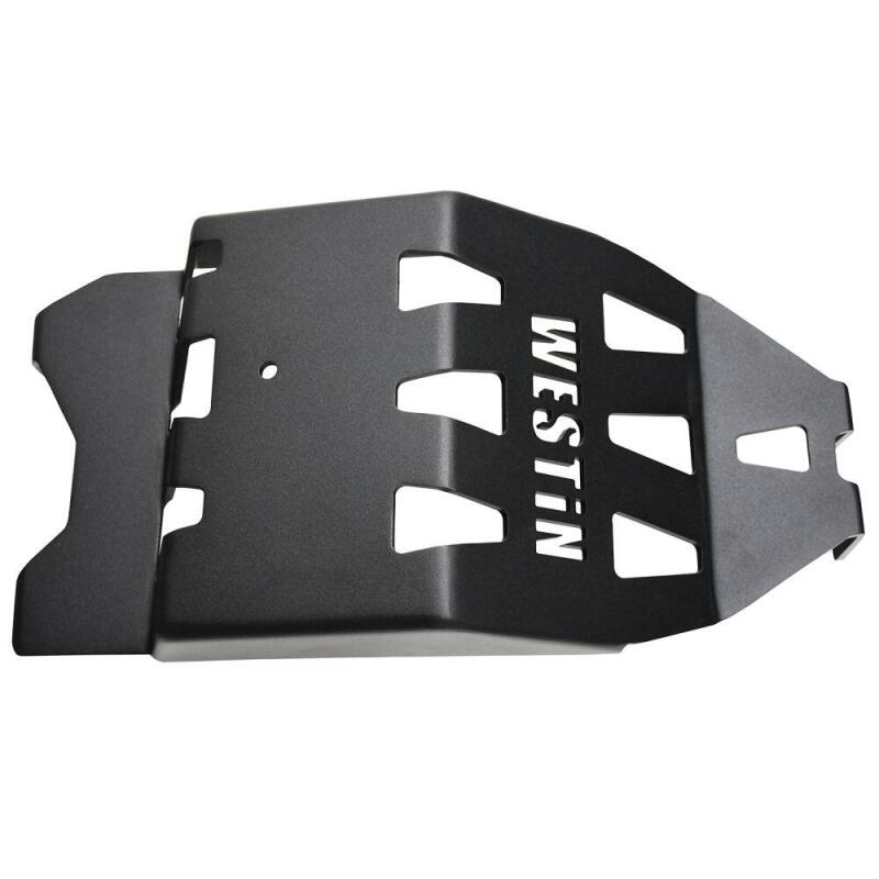 Westin Textured Black Oil Pan Skid Plate: Jeep Gladiator (20-24) / Wrangler (18-24)