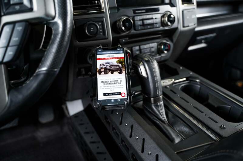 Addictive Desert Designs Center Console Molle Panels & Digital Device Mount | Ford F-150 (18-20) / Raptor (17-20) (AC1104901NA)
