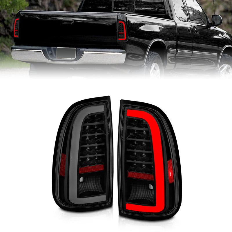 ANZO LED Tail Light w/ Light Bar Smoke Housing | Toyota Tundra (00-06) (311412)