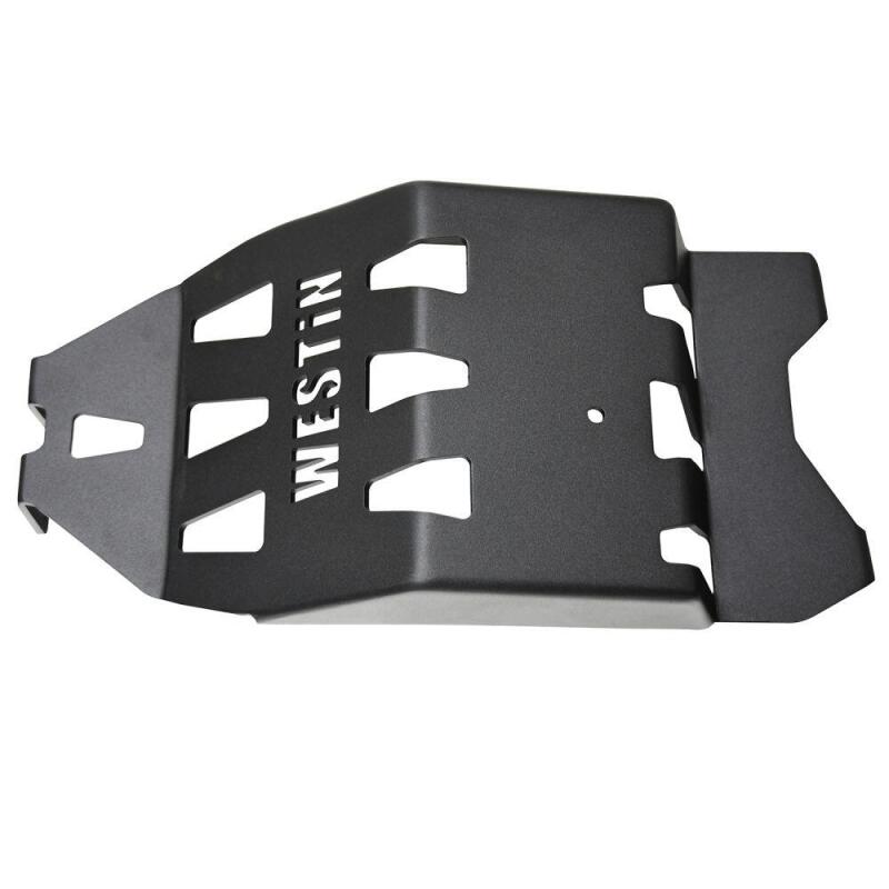 Westin Textured Black Oil Pan Skid Plate: Jeep Gladiator (20-24) / Wrangler (18-24)