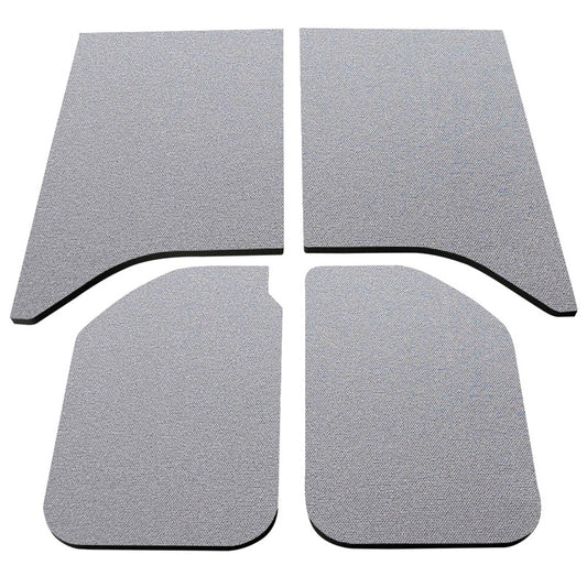 DEI Sound Deadening Boom Mat Headliner 4-Piece: Jeep Wrangler (07-18)