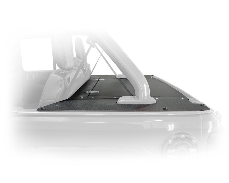 DV8 Offroad Rear Storage Cover: Jeep Wrangler (2018-2021)