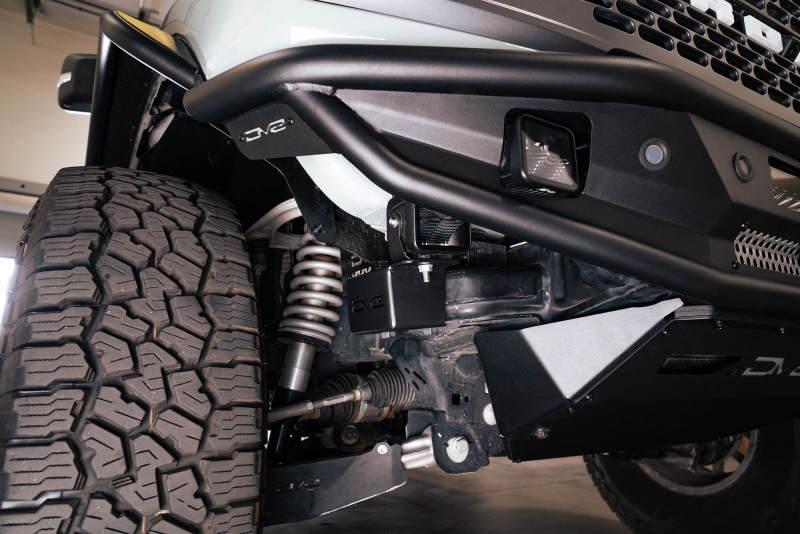 DV8 Offroad Crash Bar Caps w/ Accessory Mount | Ford Bronco (21-26) (LBBR-07)