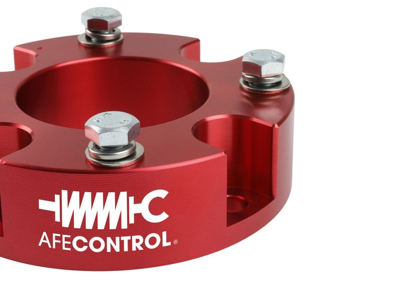 aFe CONTROL 1.875in Leveling Kit Red | Toyota Tundra (22-23) (416-72T005-R)