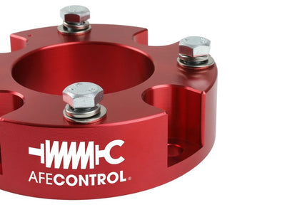 aFe CONTROL 1.875in Leveling Kit Red | Toyota Tundra (22-23) (416-72T005-R)