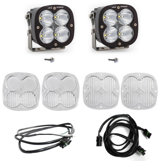 Baja Designs A Piller Light Kit XL Pro Spot w/Upfitter | Ford Bronco (21-26) (447752UP)