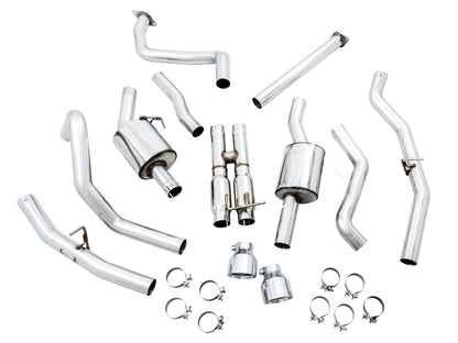 AWE 0FG Cat-Back Exhaust (Polished Tips): Ram 6.2L TRX 1500 2021 - 2024