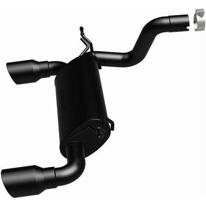 MagnaFlow Street Series Axle-Back Perf Exhaust Dual Black Tips (REAR): Jeep Wrangler JL 2018-2024 2.0/3.6L