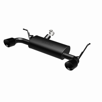 Magnaflow Street Series Axle-Back Perf Exhaust Dual Split Exit Black Tips (REAR): Jeep Wrangler JK 2007-2018 3.6L/3.8L