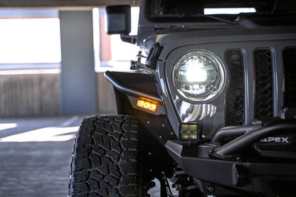 DV8 Offroad Tube Fenders | Jeep Wrangler (18-25) JL (FDJL-06)