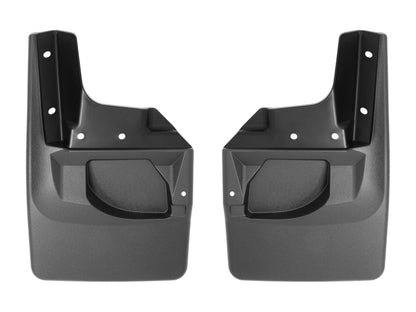 WeatherTech Front MudFlaps (2PC, Black): Jeep Wrangler (18-25) & Gladiator (20-25)