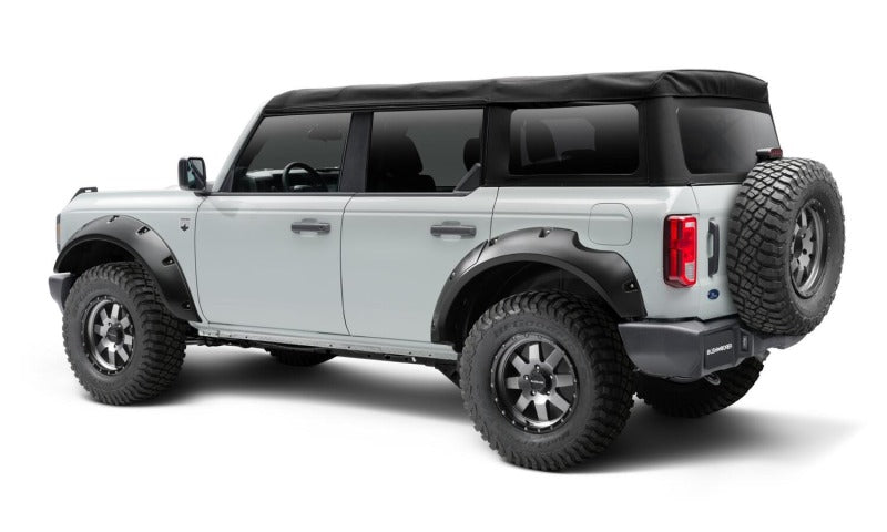 Bushwacker 2021+ Ford Bronco Pocket Style Flares 4pc | Ford Bronco (21-26) (20960-02)