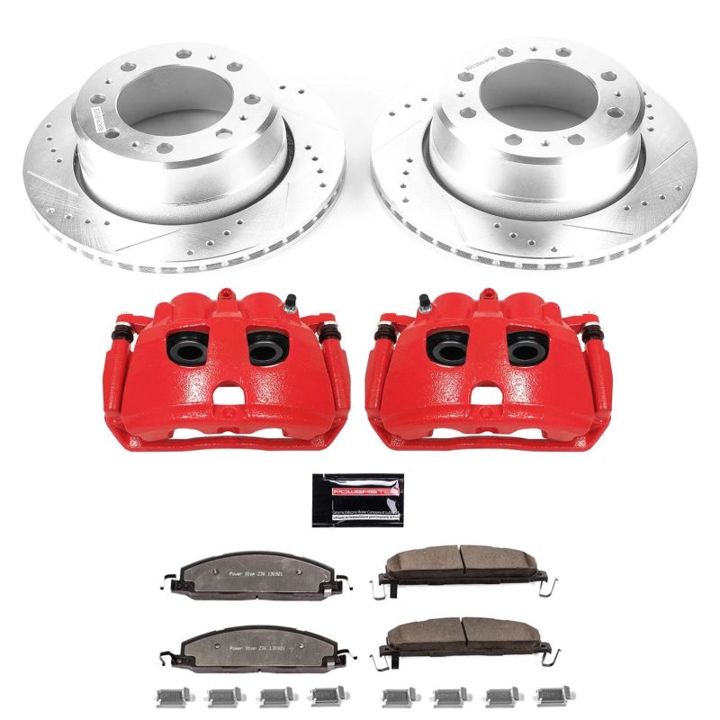 PowerStop Truck & Tow Kit w/ Calipers (REAR): Ram 3500 2013 - 2018