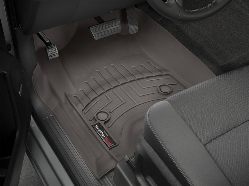 WeatherTech 14+ Chevy Silverado Front FloorLiners | Chevrolet Silverado 1500/2500HD/3500HD (19-26) / GMC Sierra 1500/2500HD/3500HD (19-26) (476071)