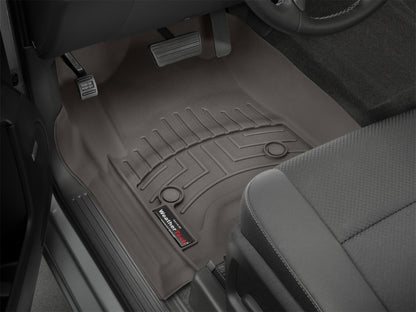 WeatherTech 14+ Chevy Silverado Front FloorLiners | Chevrolet Silverado 1500/2500HD/3500HD (19-26) / GMC Sierra 1500/2500HD/3500HD (19-26) (476071)