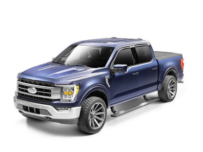 AMP Research 21-24 Ford F-150 PowerStep & LED Lighting | Ford F-150 (21-26) / Raptor (21-26) / Lightning (22+) (96152-01A)