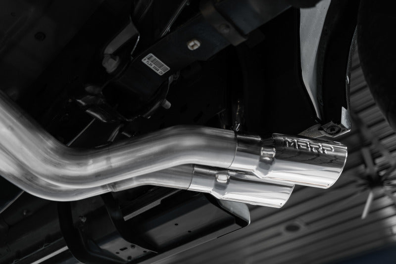 MBRP 3in Black Coated Cat-Back Exhaust | Ford F150 (15-20) (S5262BLK)