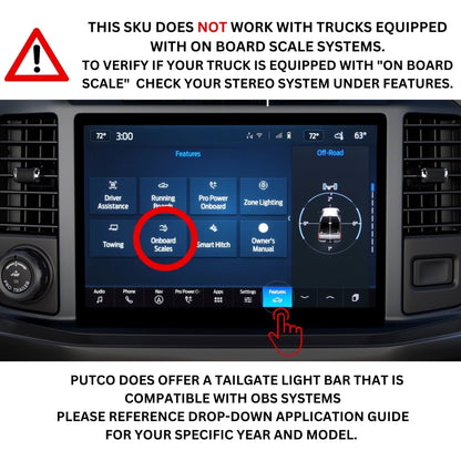 Putco 60in Red Light Blade | Ford F-150 (21-22 / 24-26) / Raptor (21-23) (9203060-13)