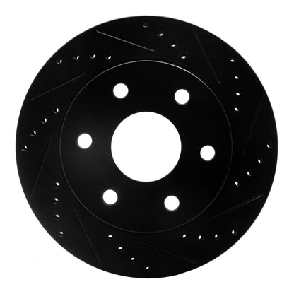 R1 Drilled & Slotted Rear Right Brake Rotor | Ford F-150 (21-25) (ECB-54289R)