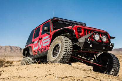 DV8 Offroad Flat Tube Fenders (FRONT AND REAR): Jeep Wrangler JK 2007-2018