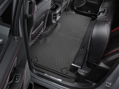 WeatherTech FloorLiner HP Rear Floor Mats (REAR): Ram 1500 (19-24) Crew Cab - Black