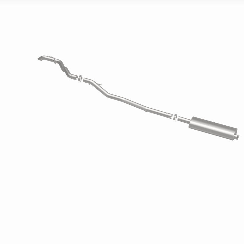 MagnaFlow 2.5in Rock Crawler Series Stainless Steel Cat-Back Exhaust Single Rear Exit: Jeep Gladiator 2020-2024