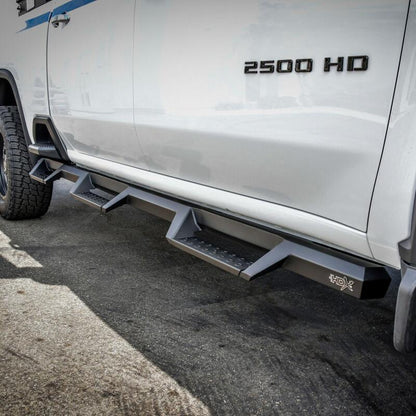 Westin HDX Nerf Bars | Chevrolet Silverado 2500HD / 3500HD / GMC Sierra 2500HD / 3500HD (20-26) (56-534765)