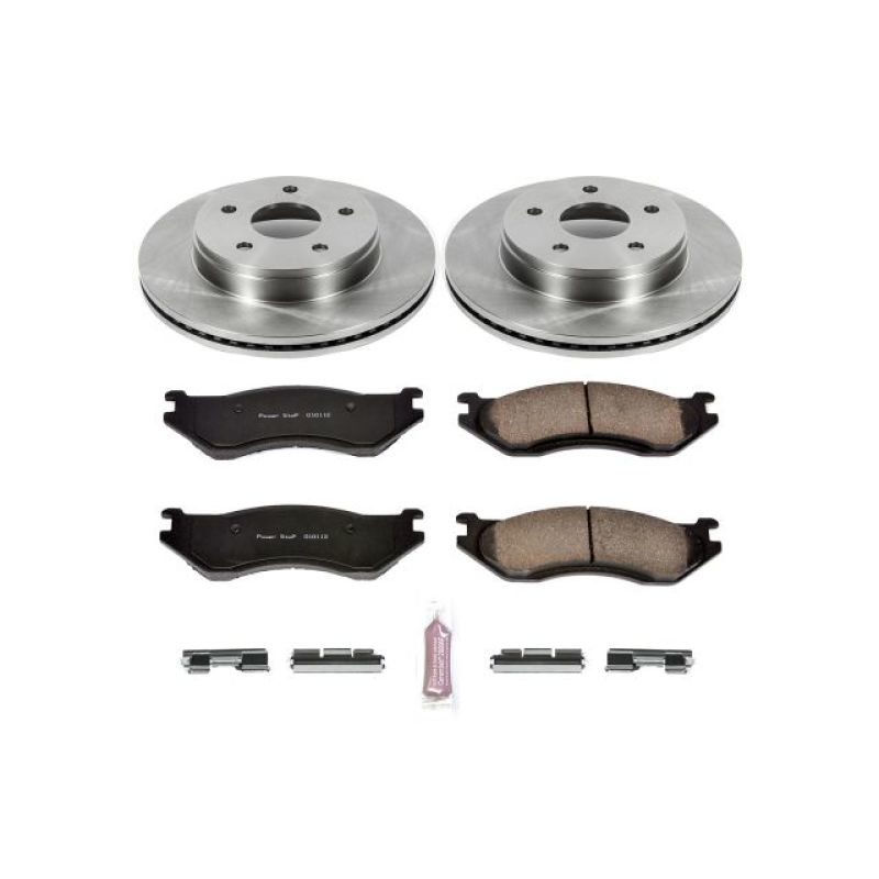 PowerStop Brake Kit (FRONT): Dodge Ram 1500 2003 - 2005