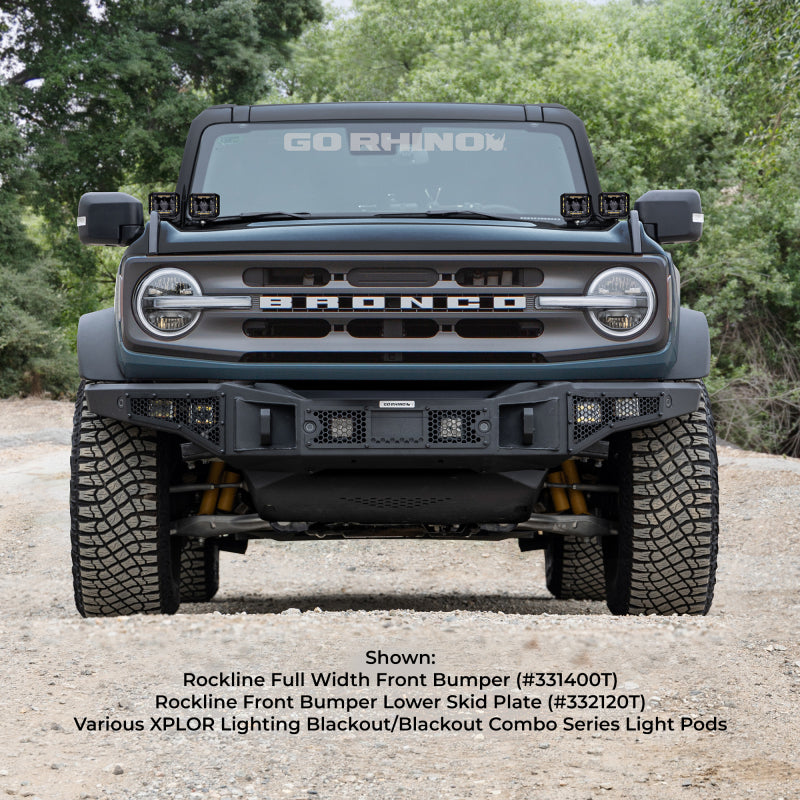 Go Rhino Rockline Full Width Bumper | Ford Bronco (21-24) (331400T)